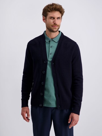PIERRE CARDIN Knit cardigan in Blue: front