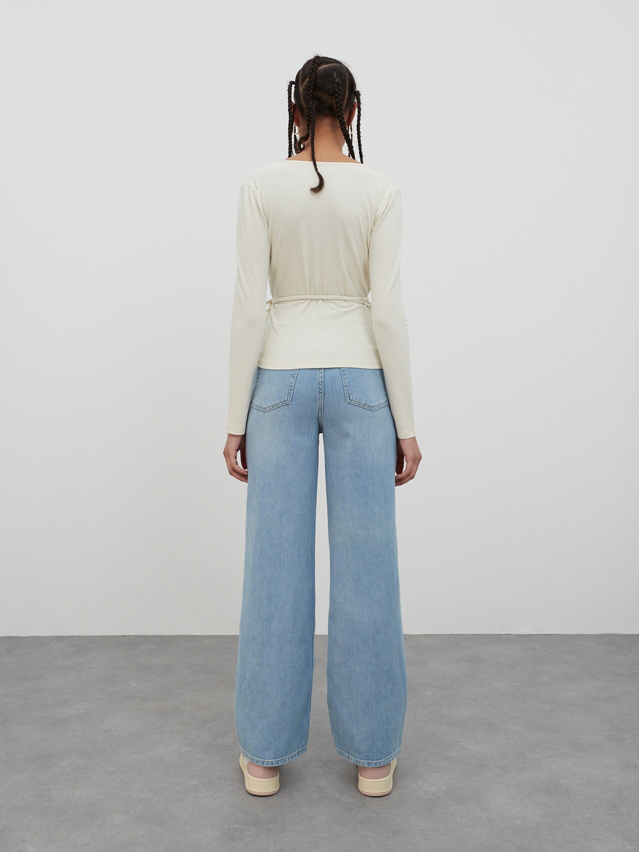 EDITED Produits T-shirt 'Odila' blanc naturel