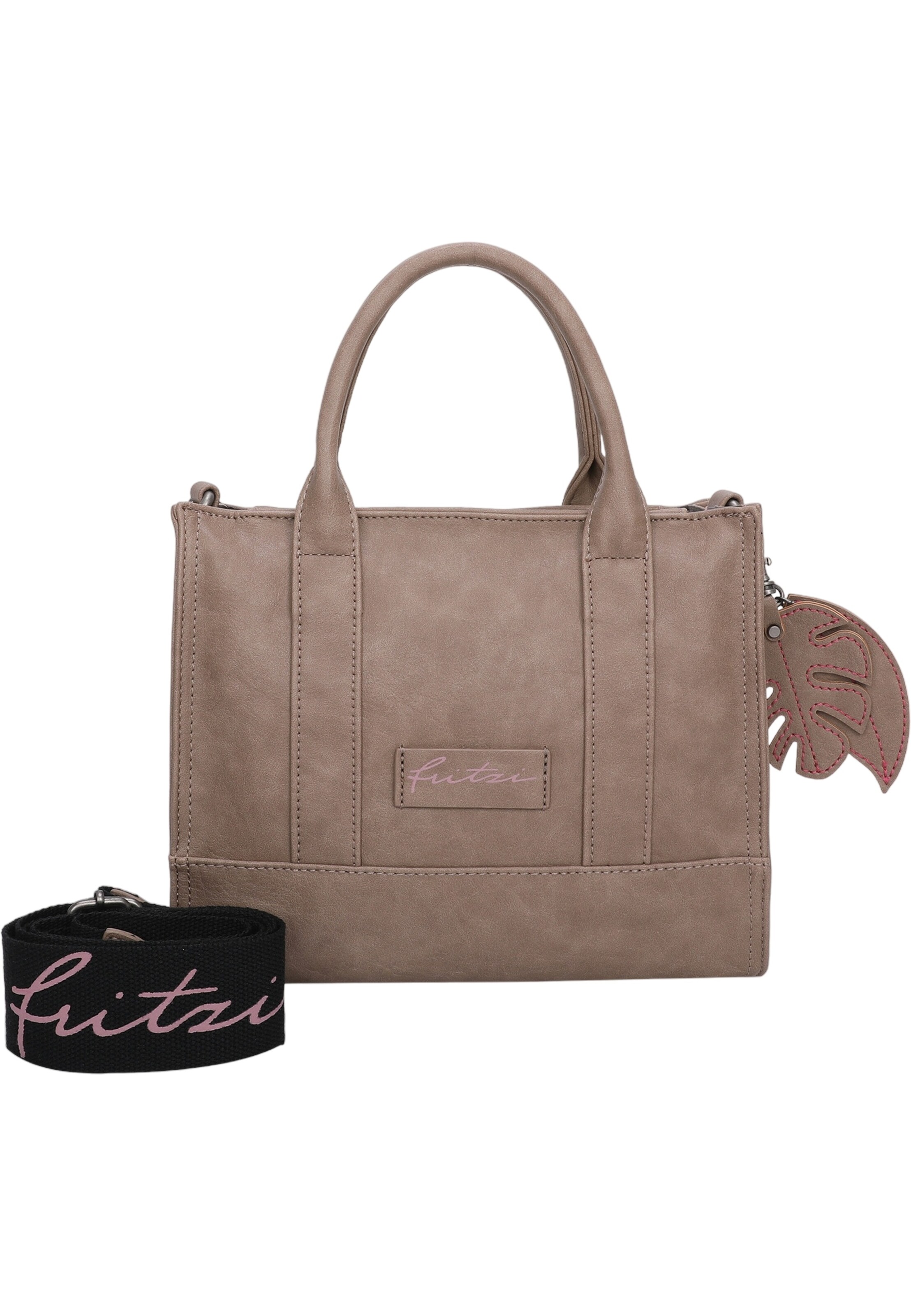 Fritzi aus Preußen Handbag 'Eco Square' in Brown: front