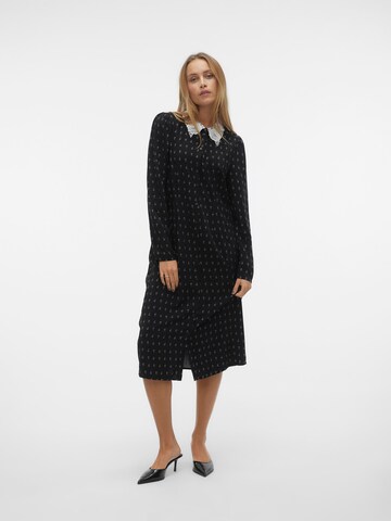 VERO MODA Shirt Dress 'MARILYN' in Black: front