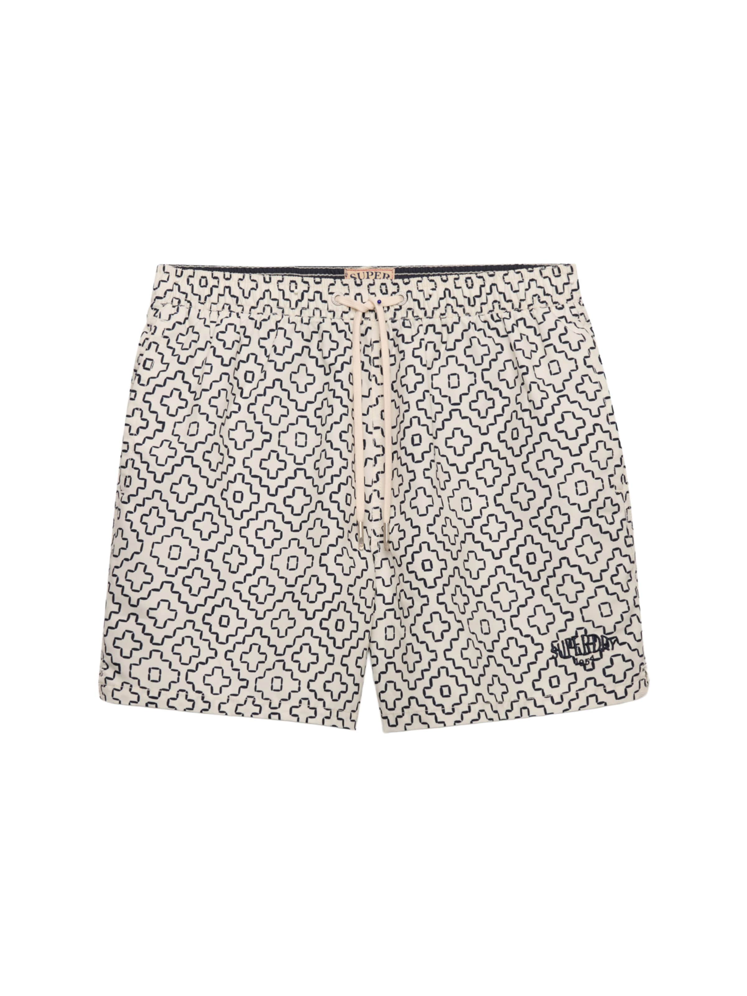 Shorts de bain Superdry & Co en beige : devant