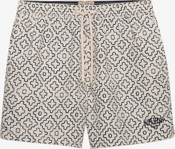 Shorts de bain Superdry & Co en beige : devant