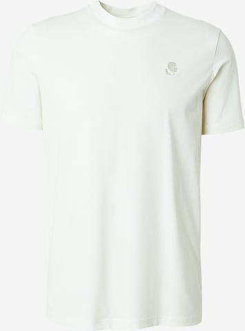 Karl Lagerfeld Koszulka w kolorze beżowy: przód