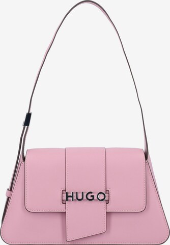 HUGO Schultertasche 'Mel' in Pink: predná strana