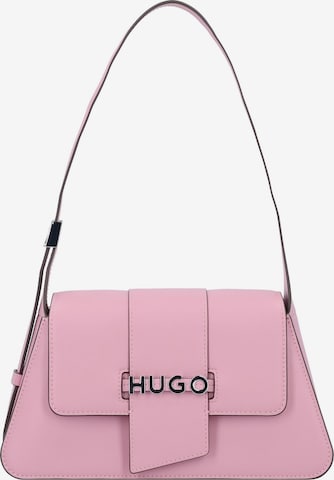 HUGO Red Shoulder Bag 'Mel' in Pink: front