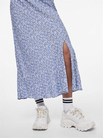 PIECES Skirt 'NYA' in Blue