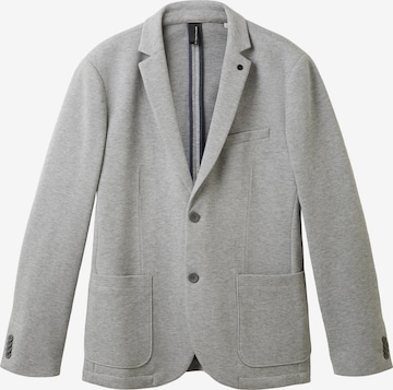 TOM TAILOR - Ajuste regular Chaqueta saco en gris: frente