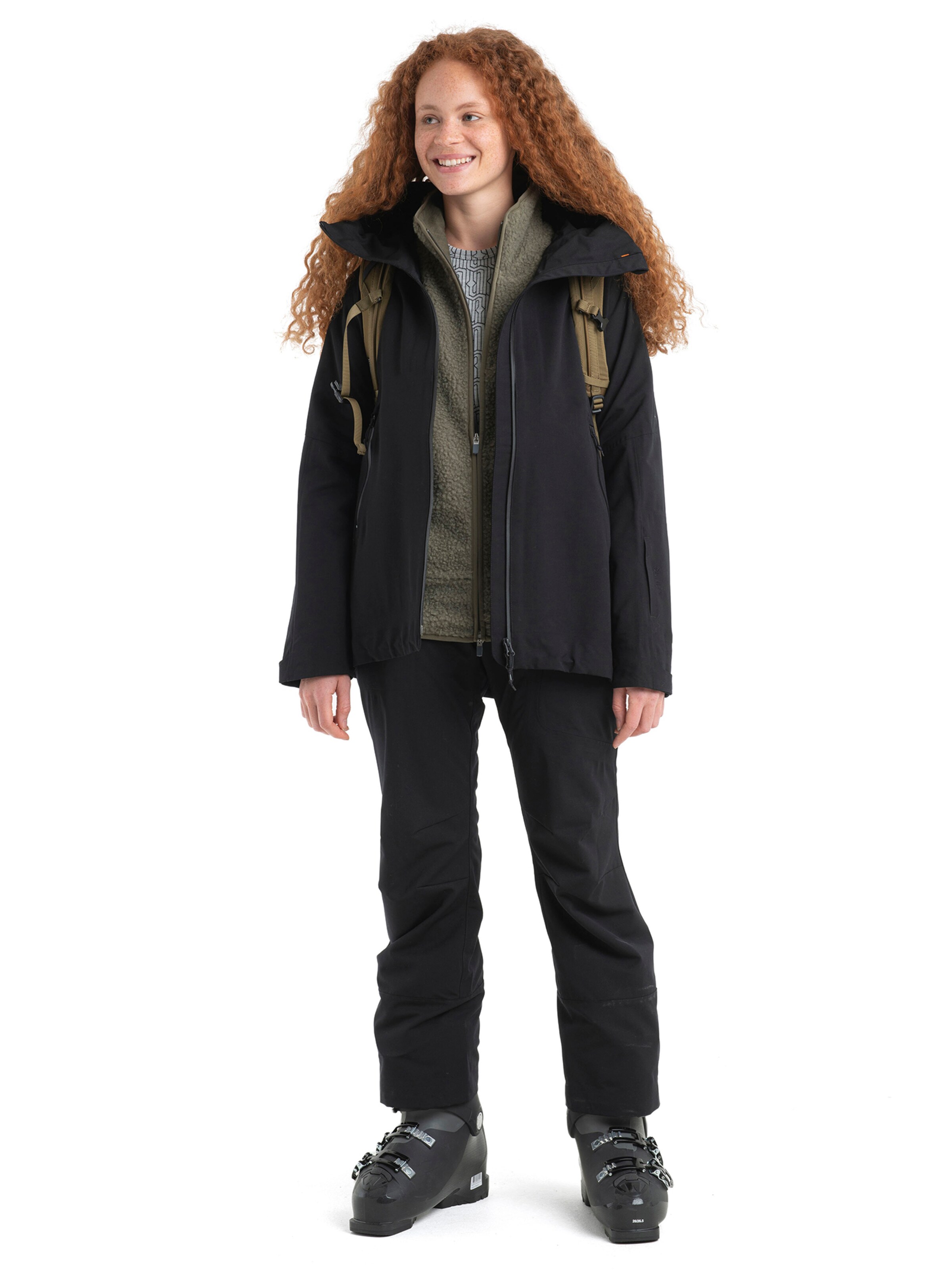 ICEBREAKERTehnička sportska majica 'Herenga' - siva boja