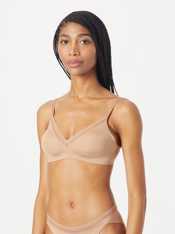 SLOGGI Triangle Bra 'BODY ADAPT Twist' in Brown: front