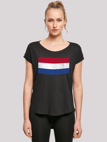 F4NT4STIC Shirt in Zwart: voorkant