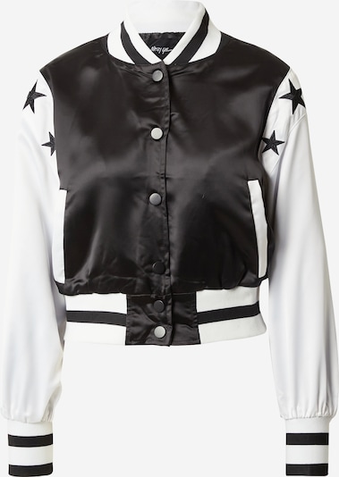 Nasty Gal Jacke in schwarz / weiß, Produktansicht