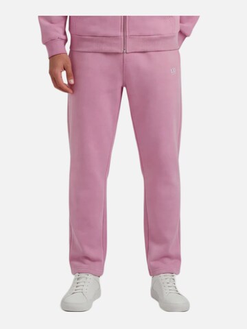 HEFTYKA Loose fit Workout Pants 'OPEN LEG JOGGER' in Pink