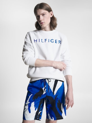 Sweat-shirt TOMMY HILFIGER en blanc : devant