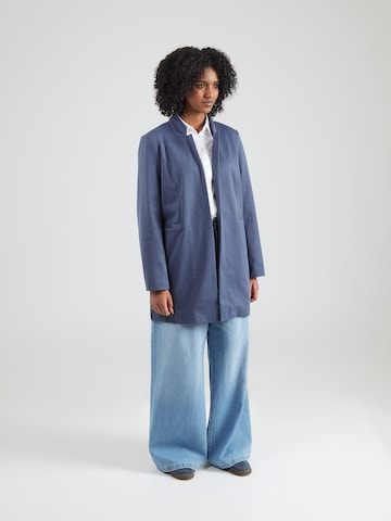 ONLY Carmakoma Płaszcz przejściowy 'CARSOHO' w kolorze niebieski: przód