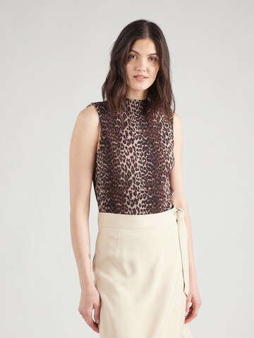 Camicia da donna 'PCFLORA' di PIECES in nero: frontale
