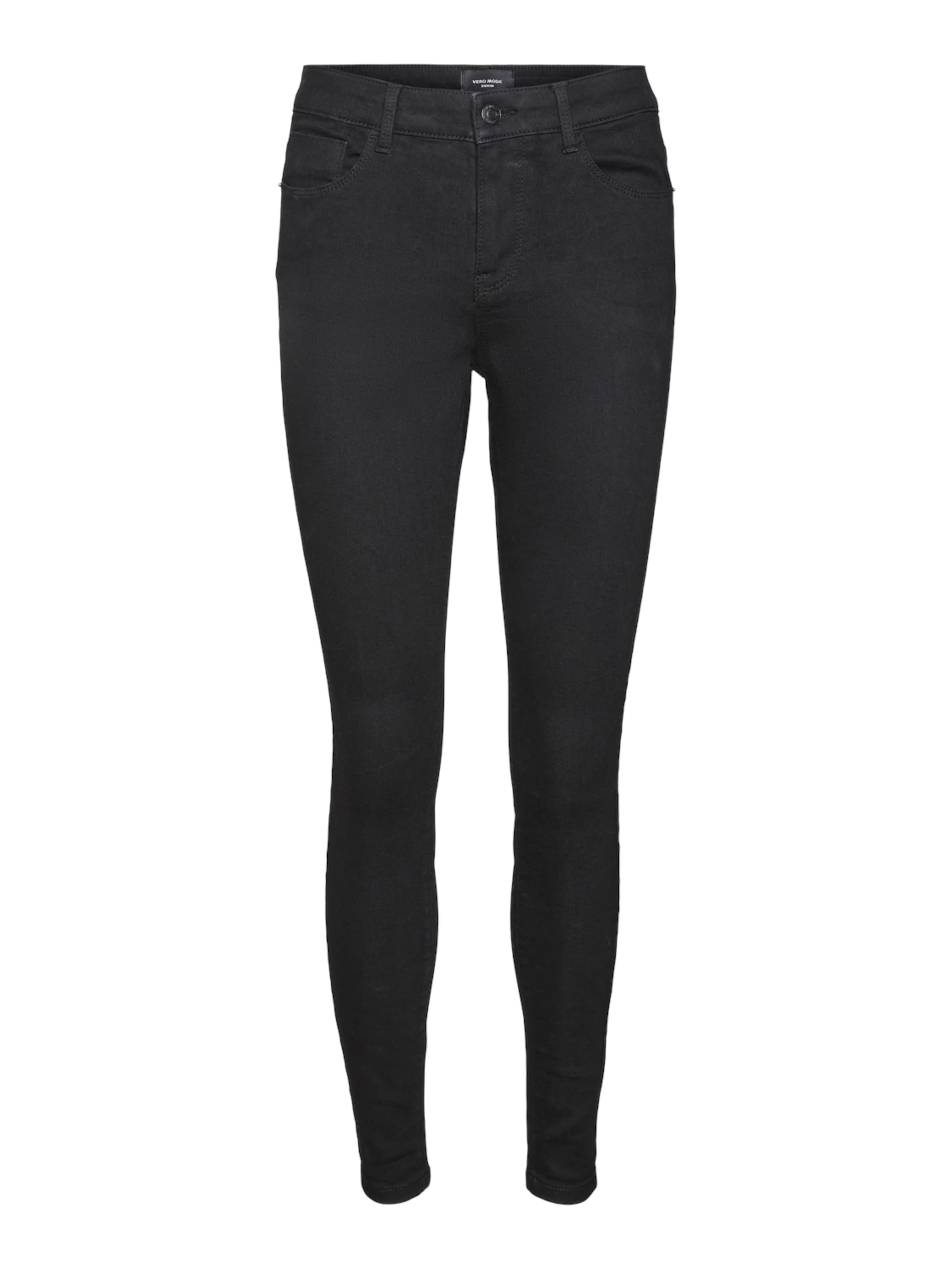 Skinny Jean 'VMElly' VERO MODA en noir : devant