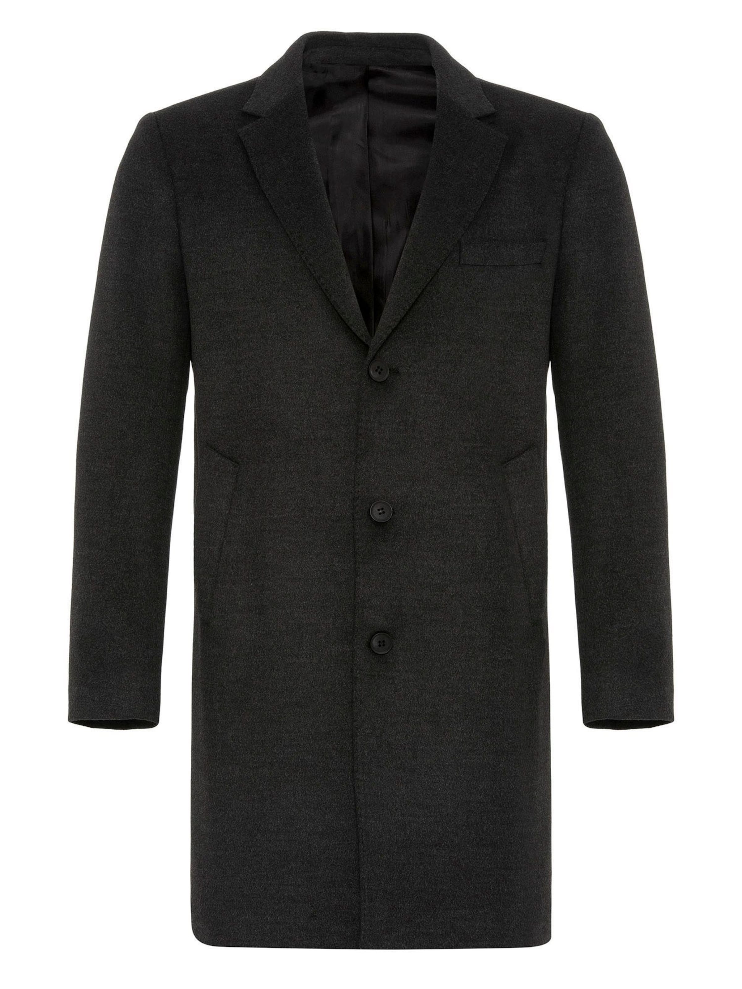 Antioch Mantel in Grau: Vorderseite