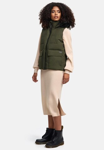 NAVAHOO Vest 'Zimthäschen XIV' in Green