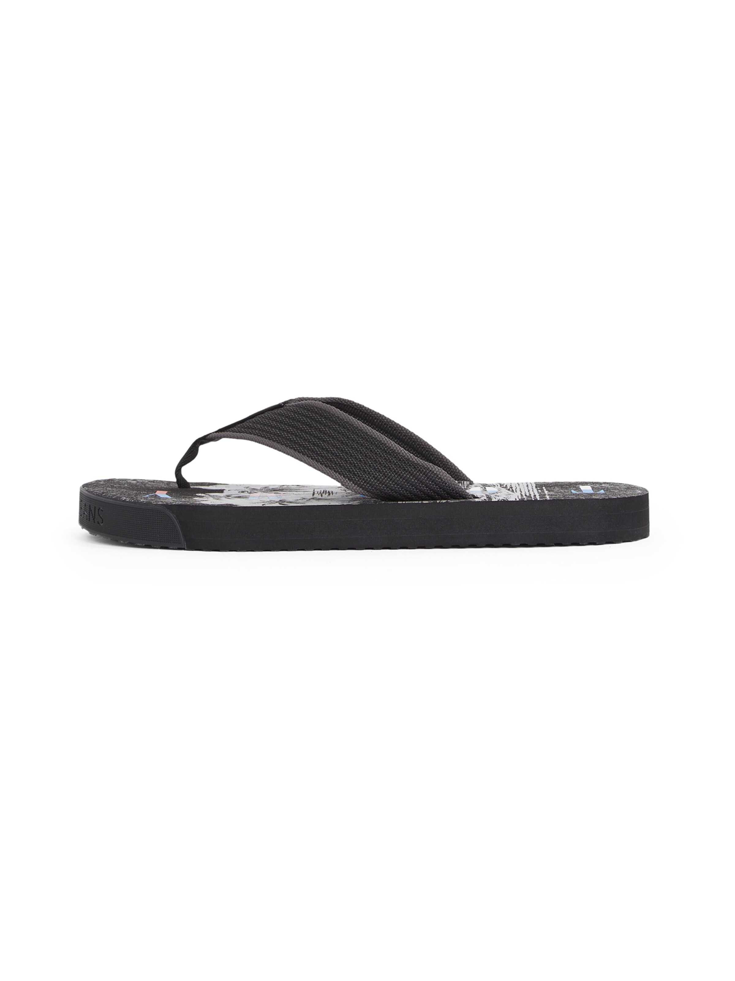 Séparateur d'orteils Tommy Jeans en noir : devant