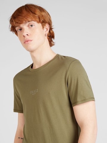 žalia GUESS Marškinėliai 'AIDY'