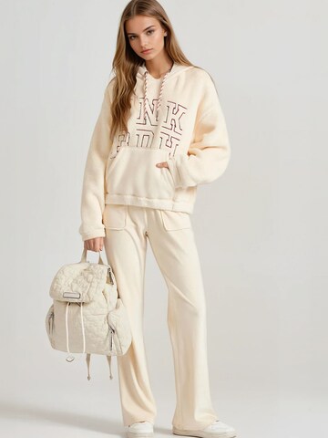 Funky Buddha - Acampanado Pantalón en beige
