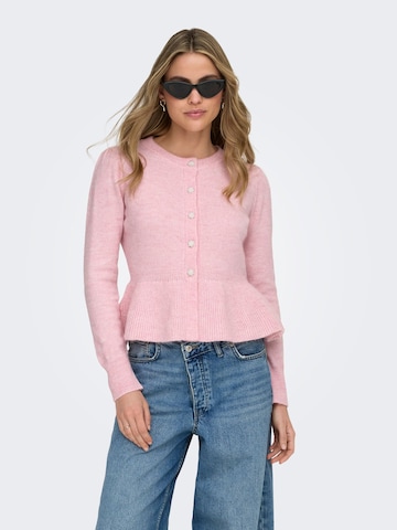 ONLY Cardigan 'ONLMONIQUE' i pink: forside