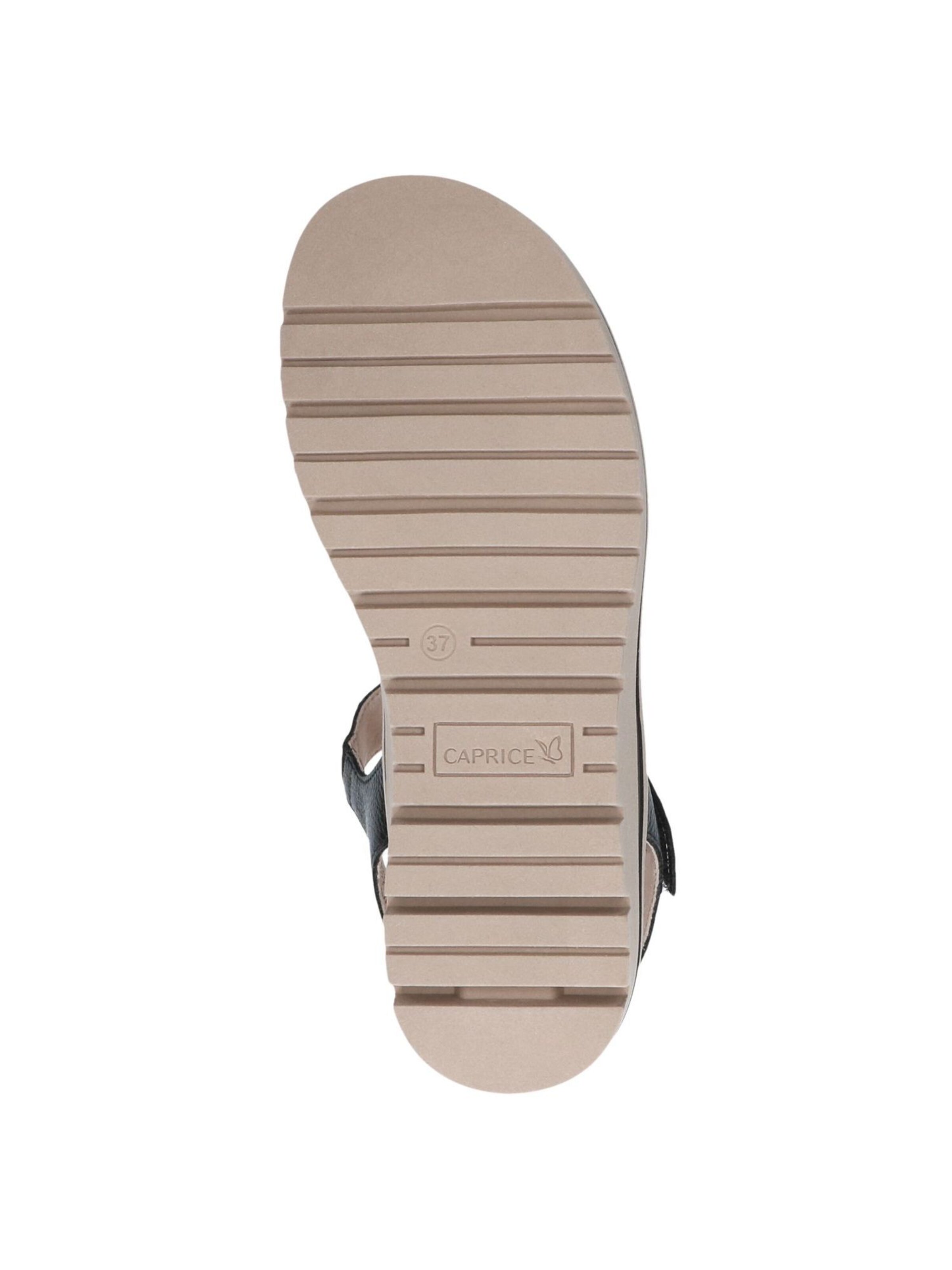 CAPRICE Sandale in Schwarz