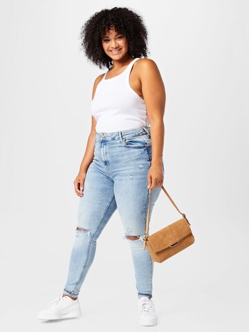 Skinny Jean River Island Plus en bleu