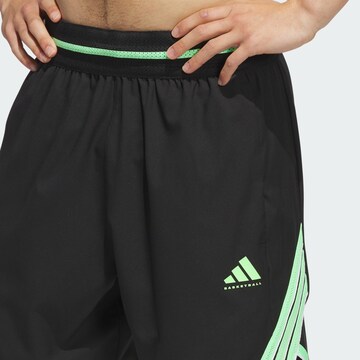ADIDAS PERFORMANCE Loosefit Sportshorts 'Crazy Lite' in Schwarz