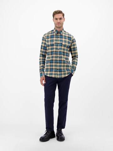 LERROS Regular fit Button Up Shirt in Blue