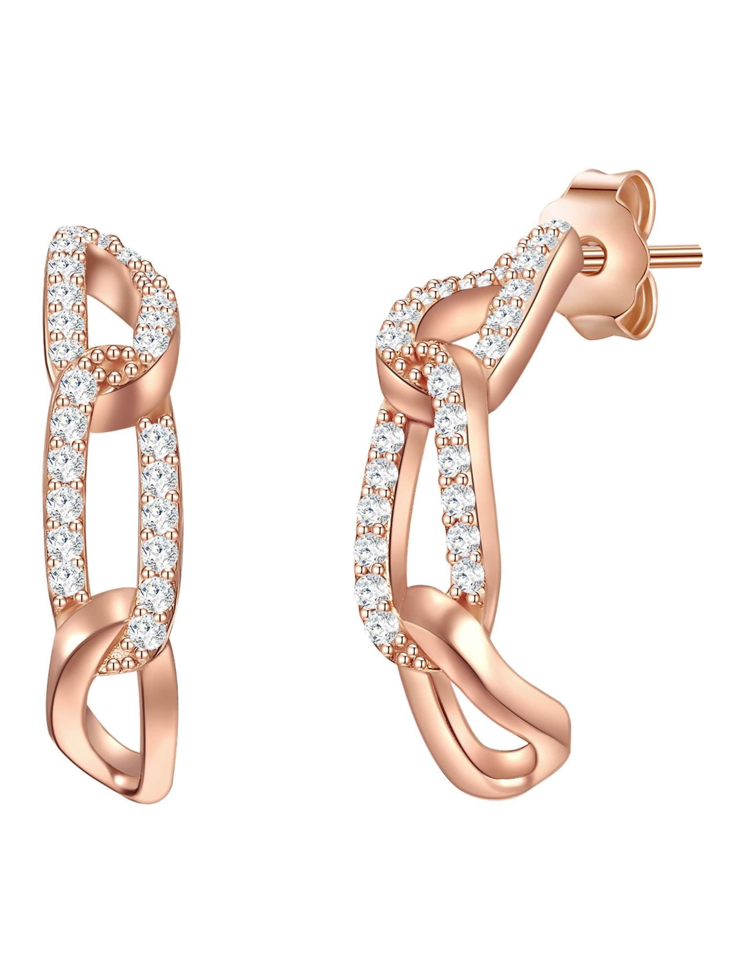 Glanzstücke München Ohrringe in Gold: Vorderseite