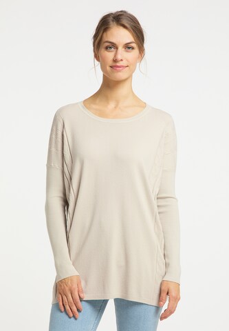 Usha Strickpullover in Beige: predná strana