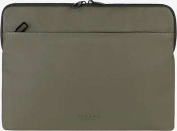 TUCANO Datorväska 'TUCANO GOMMO SLEEVE 15.6" BORSA' i grön: framsida