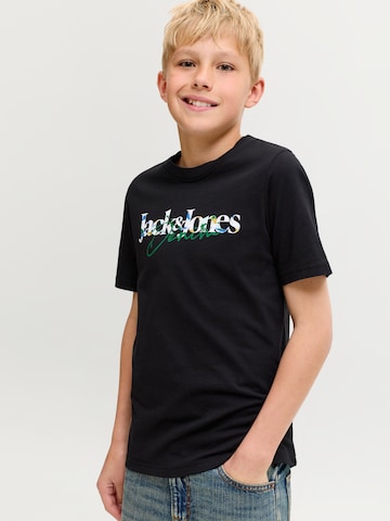 T-Shirt 'JJTOM' Jack & Jones Junior en noir : devant