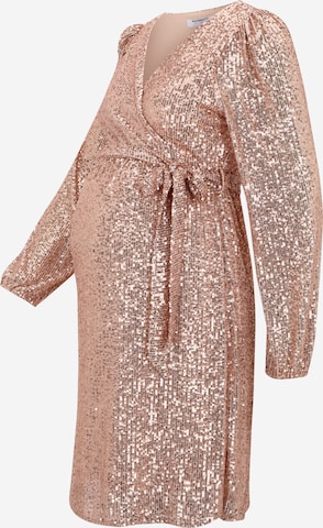 Robe de cocktail Dorothy Perkins Maternity en rose : devant