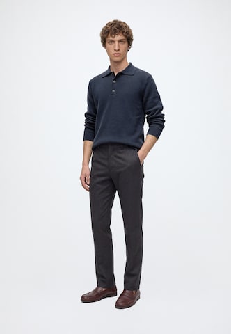 INDICODE JEANS Sweater 'Zarholm' in Blue: front