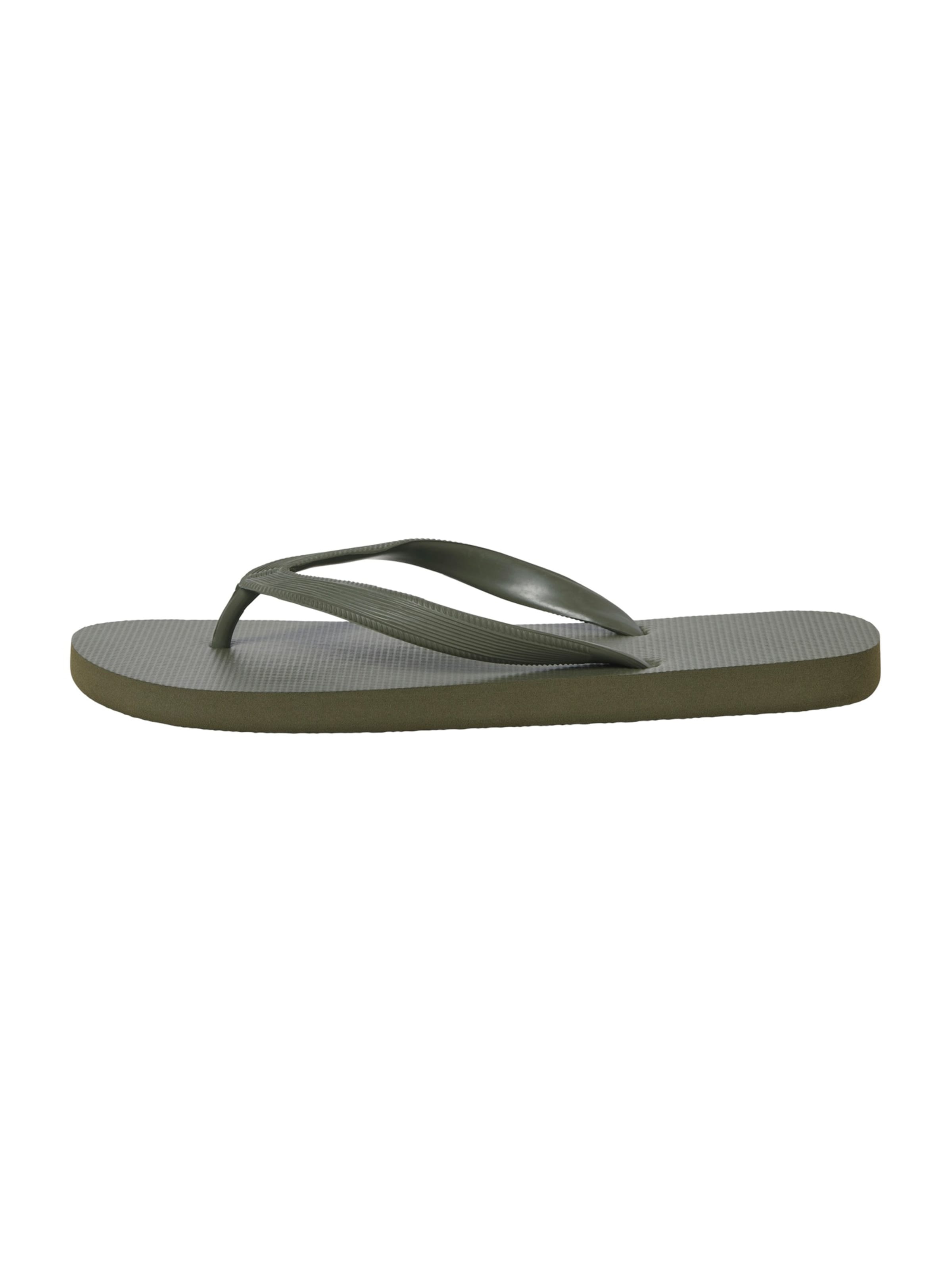JACK & JONES T-Bar Sandals 'JFWSOLID' in Green: front