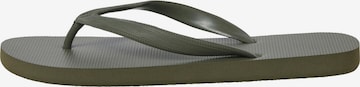 JACK & JONES Ujjelválasztó-pántos szandál 'JFWSOLID' - zöld: elől