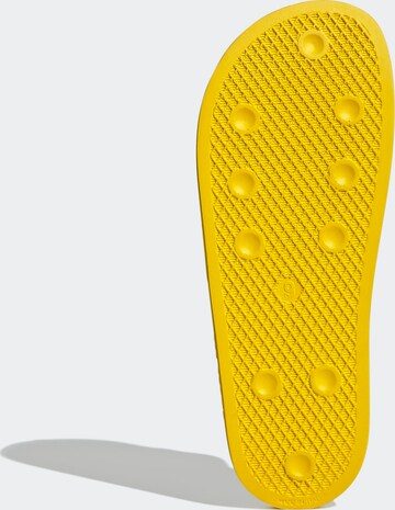 Mule 'Adilette' ADIDAS ORIGINALS en jaune