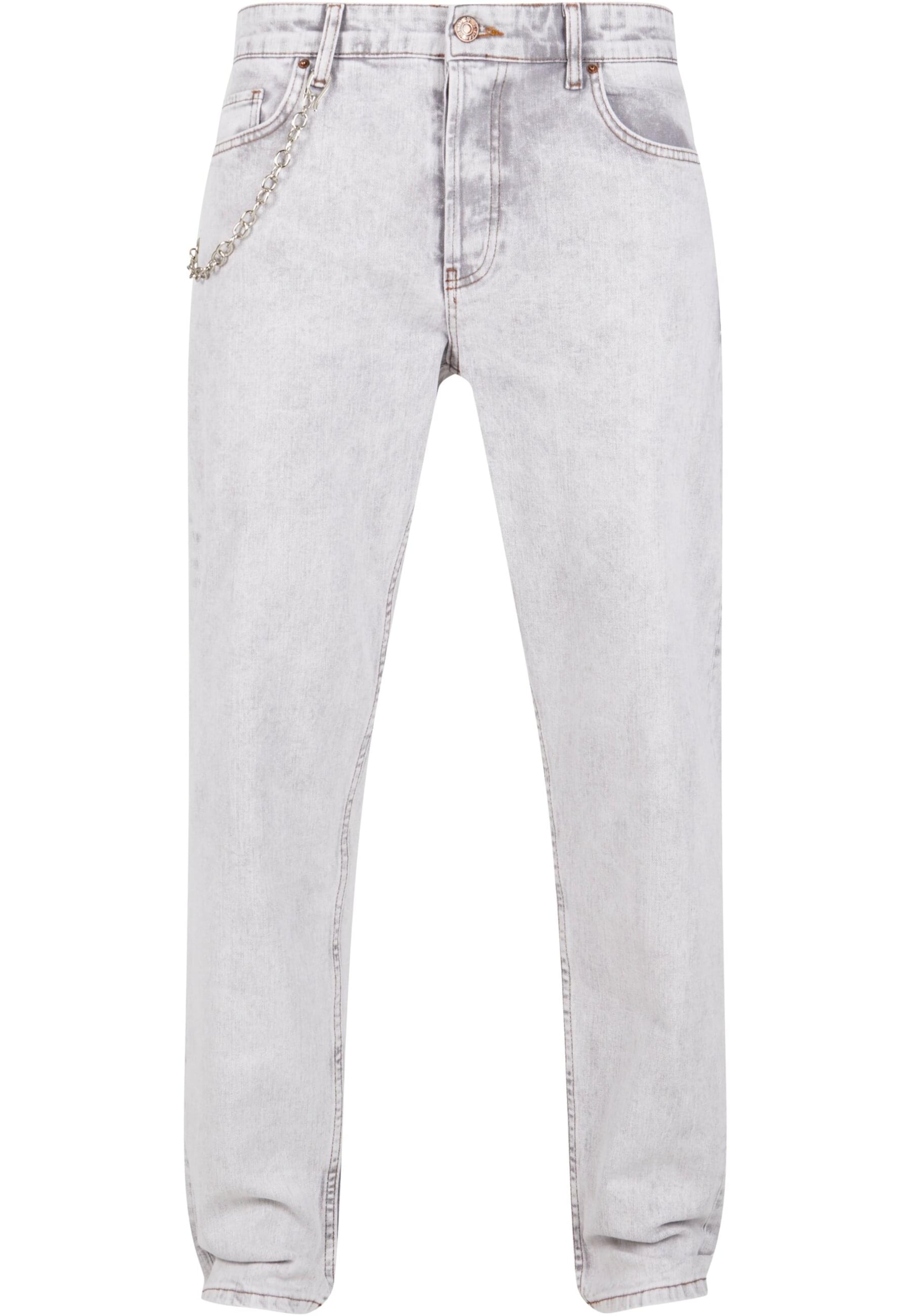 2Y Premium Regular Jeans in Grijs: voorkant