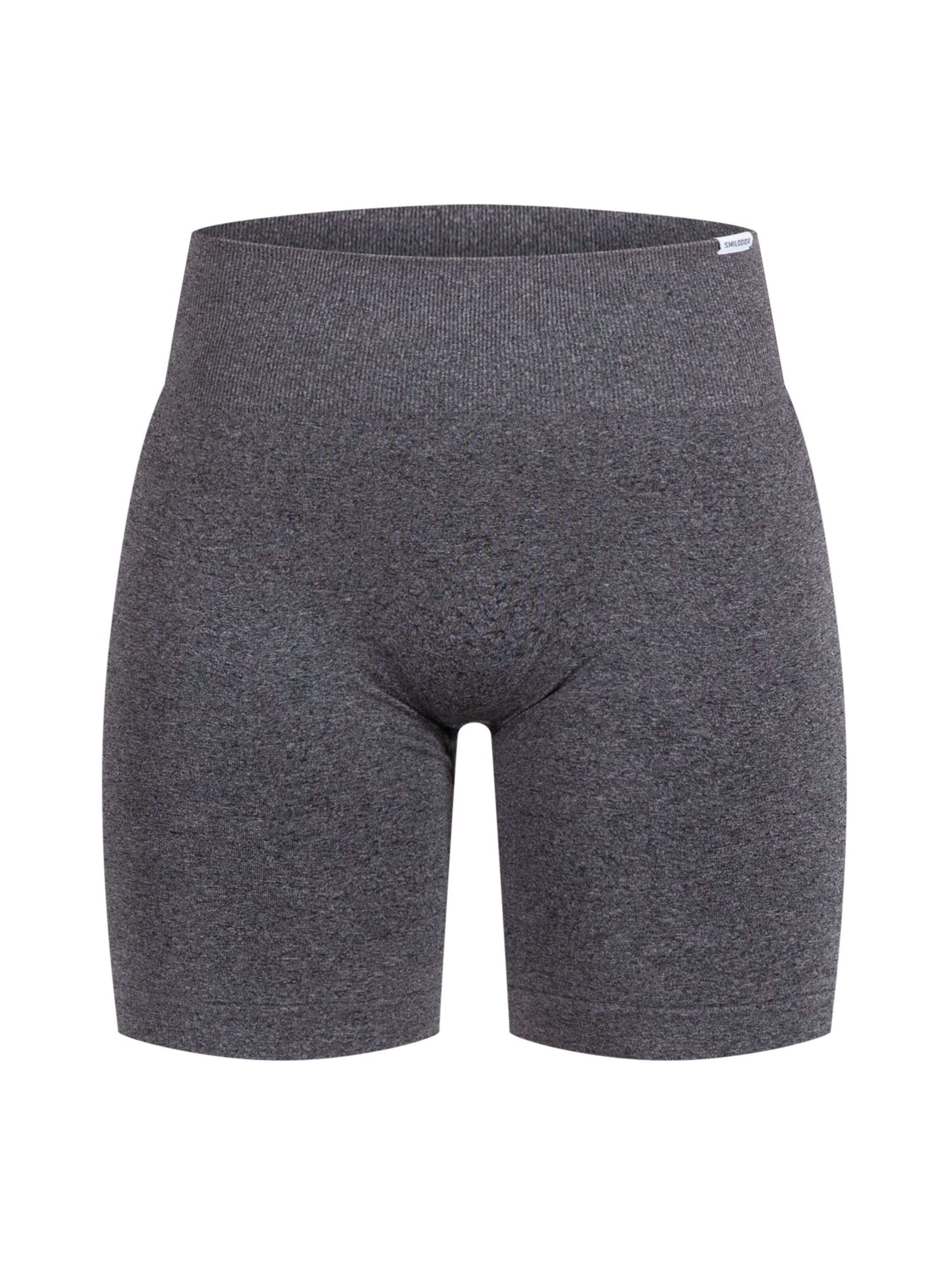 Smilodox Skinny Amaze Pro High Waist Performance Shorts in Grau: Vorderseite