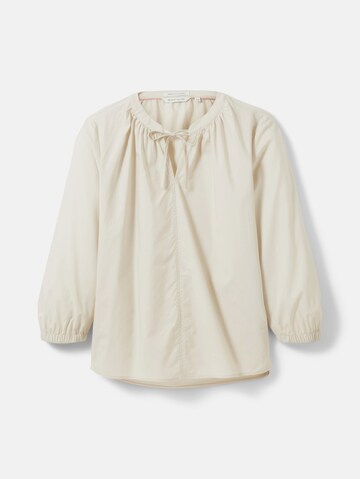 TOM TAILOR Bluse in Beige: predná strana