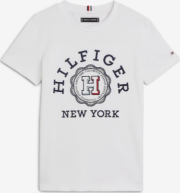 T-Shirt TOMMY HILFIGER en blanc : devant