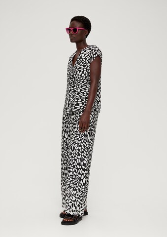 s.Oliver BLACK LABEL Blouse in Black