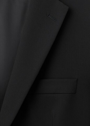 MANGO MAN Regular fit Suit Jacket 'London' in Black