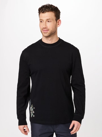 River Island Sweatshirt in Zwart: voorkant
