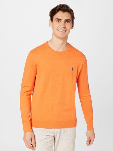 Polo Ralph Lauren Sweater in Orange: front