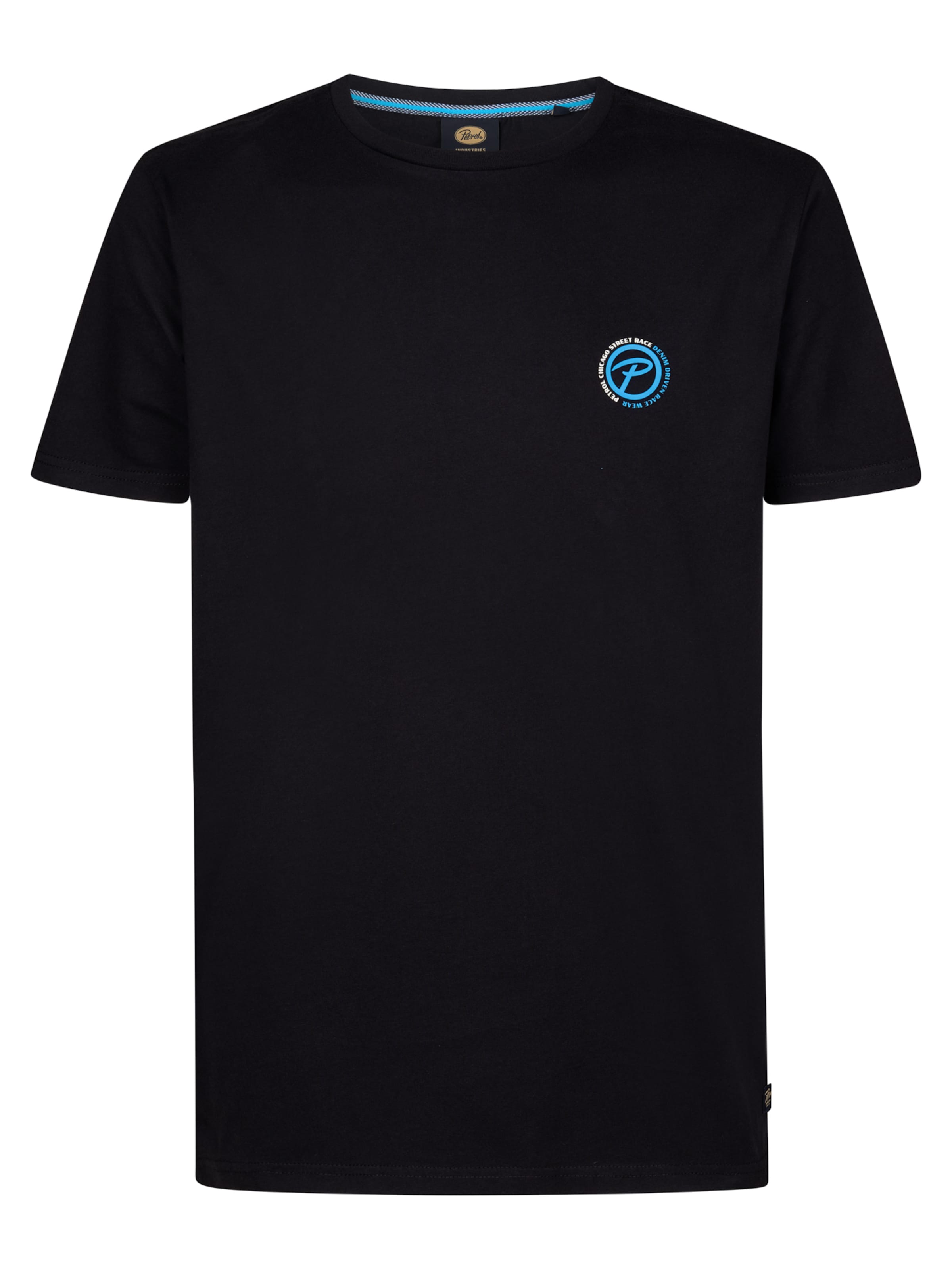 T-Shirt Petrol Industries en noir : devant