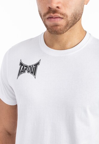 Tricou 'OCTAGON' de la Tapout pe alb