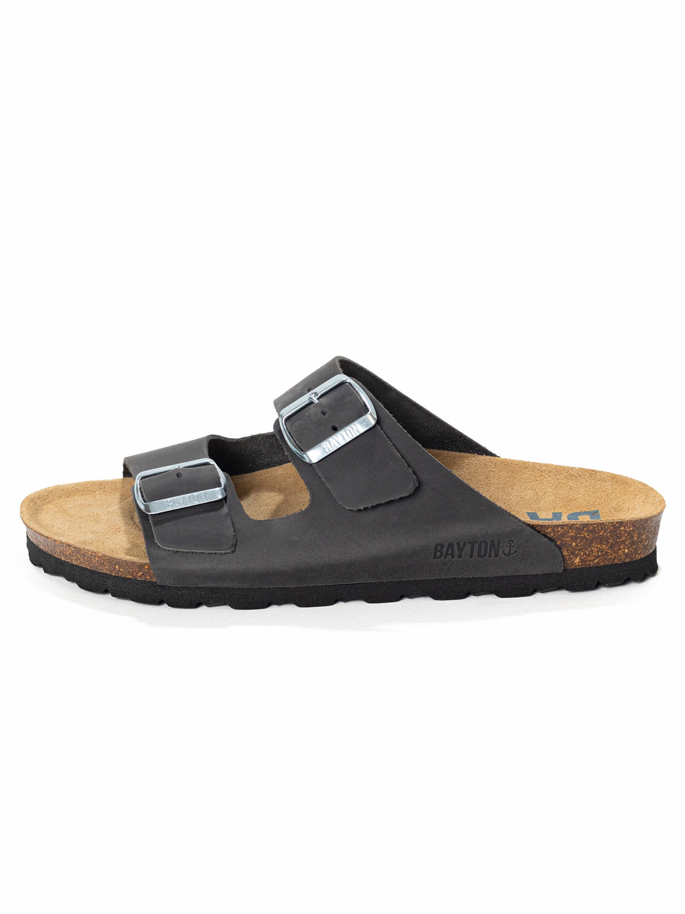 Bayton Mule 'Atlas' in Grey: front